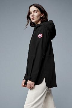 Chamarras Canada Goose Mujer Mexico - Minden Rompevientos Negros MQ2459071